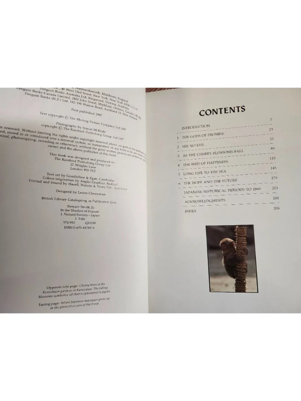 In the Shadow of Fujisan: Japan and Its Wildlife by Jo Stewart-Smith 1987